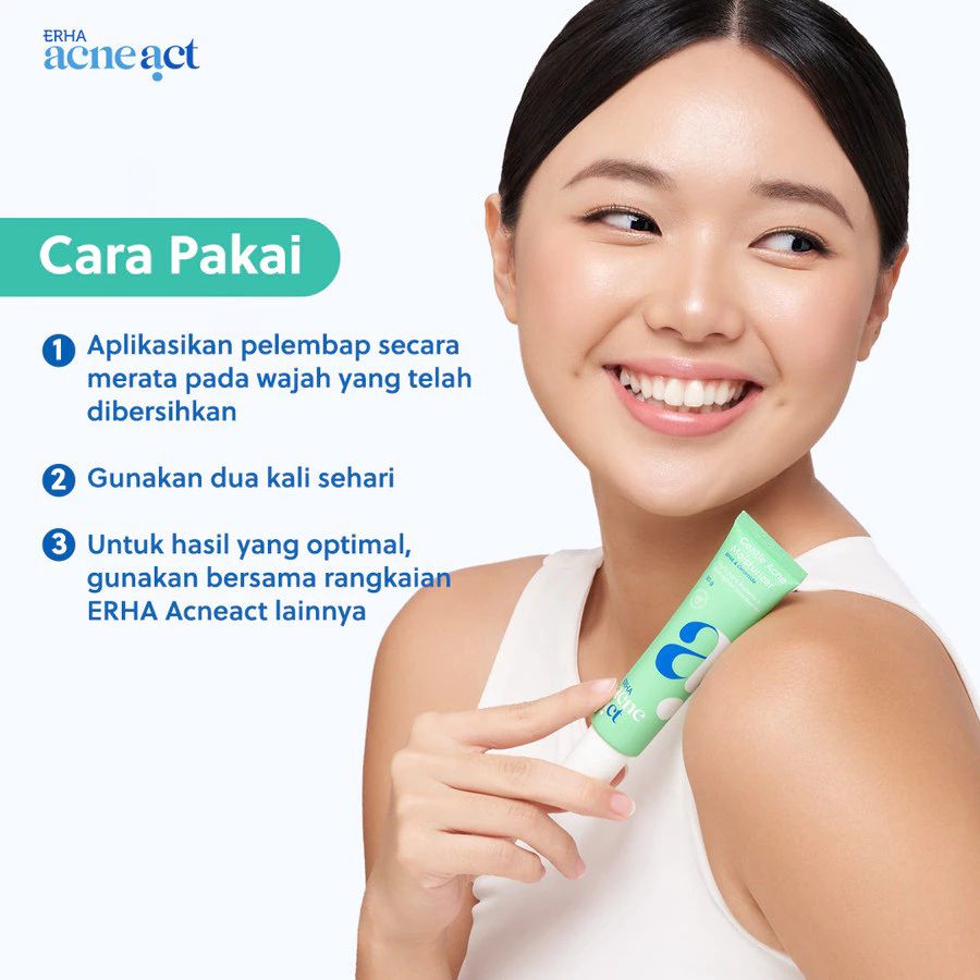 Erha Acneact Bha & Ceramide Gentle Acne Moisturizer 30gram