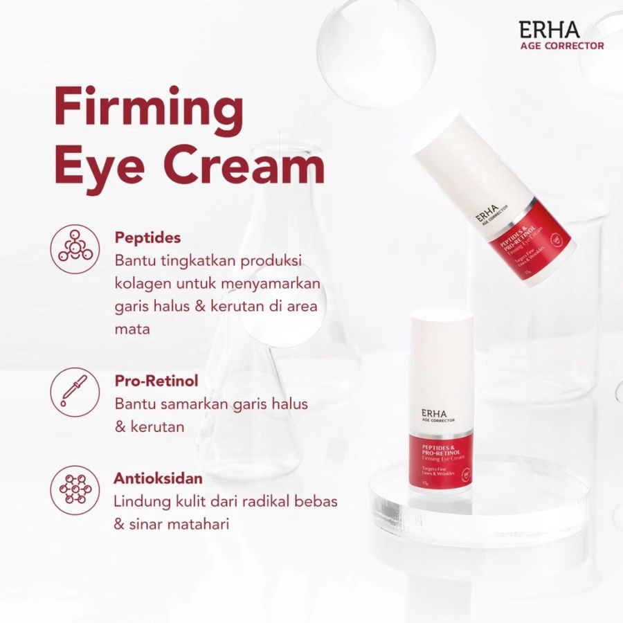 Erha Age Corrector Peptides & Pro-Retinol Firming Eye Cream 15gram