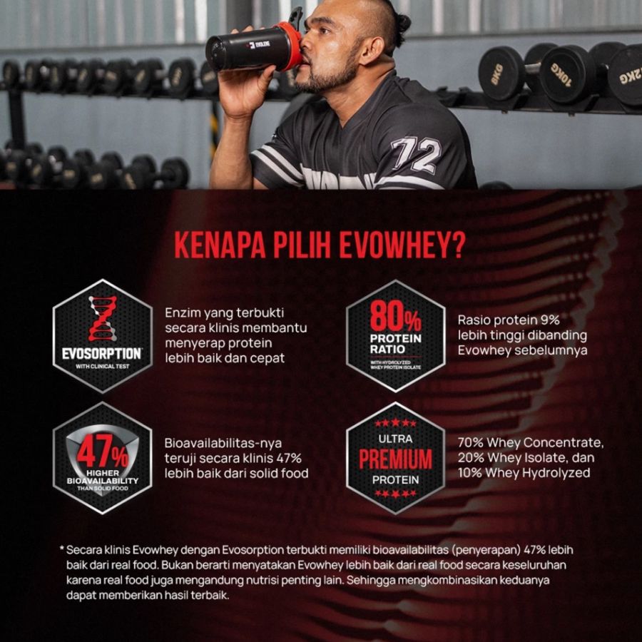 Evolene Evowhey Protein Chocolate 50 S 1pcs