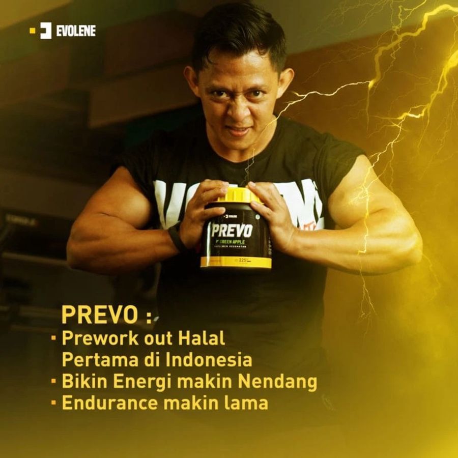 Evolene Prevo Pre Workout Green Apple 7 S