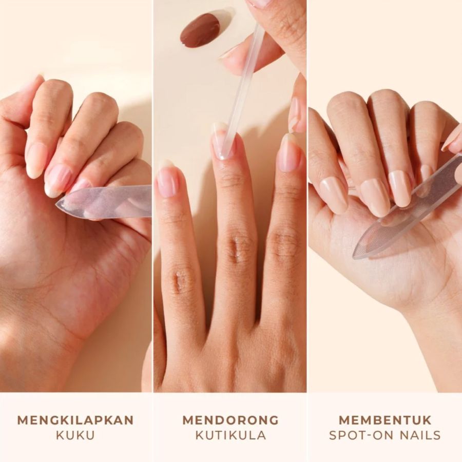 Eze Nails 4-In-1 Nail Shiner (Pengilap Kuku) 1pack