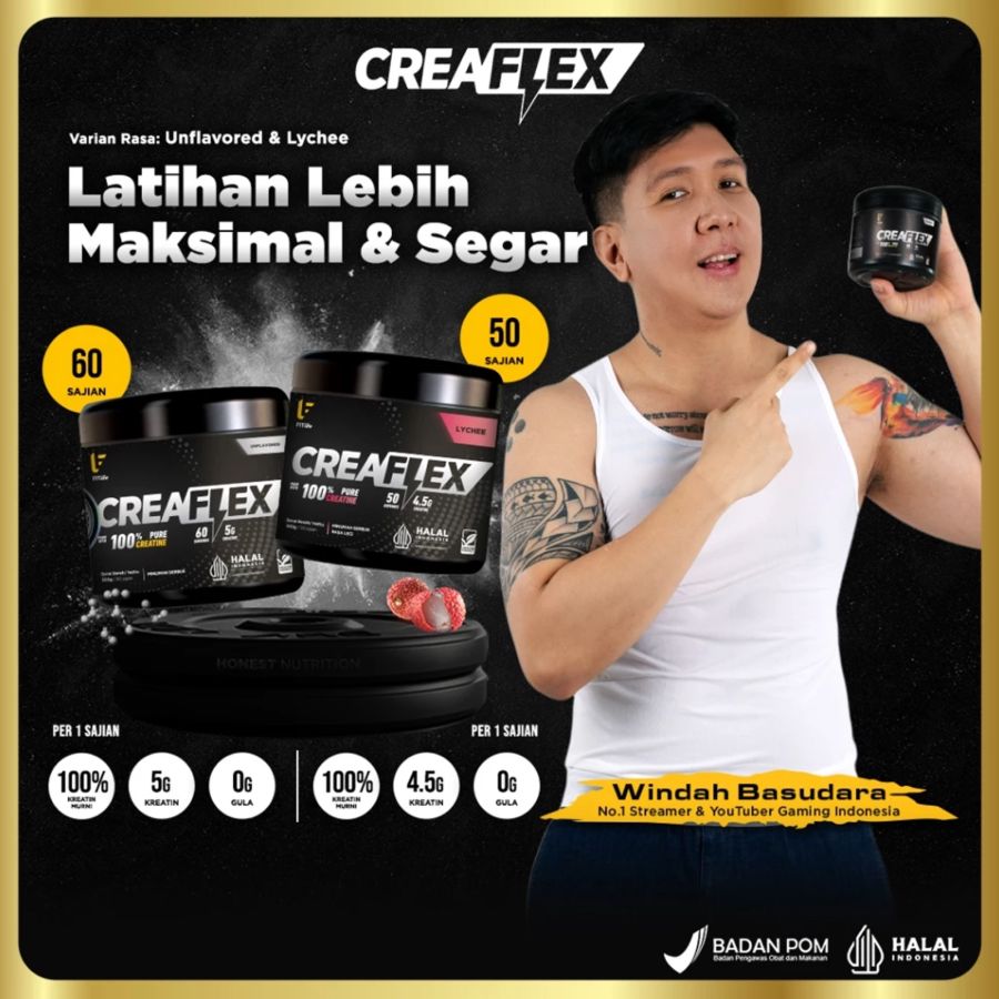 FITlife Creaflex Pure Creatine Unflavour 300gram