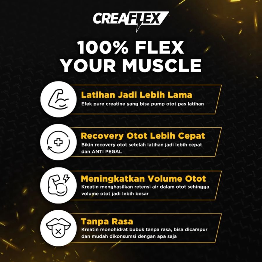 FITlife Creaflex Pure Creatine Unflavour 100gram