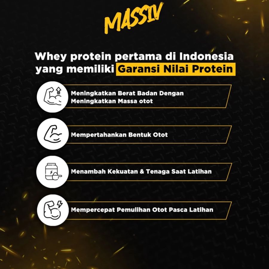 FITlife Massiv Gainer Whey Protein Vanilla 2lbs 900gram