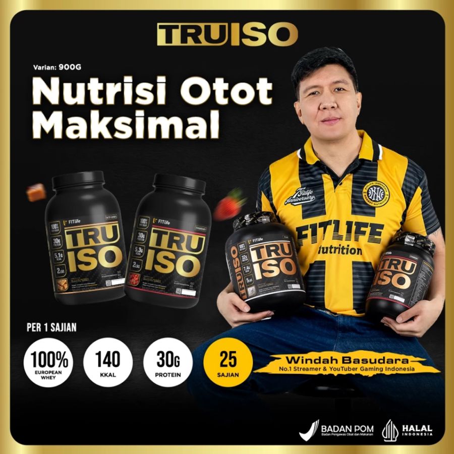 FITlife Truiso Whey Protein Isolate (WPro Iso Upgraded) Choco Malt 2lbs 900gram
