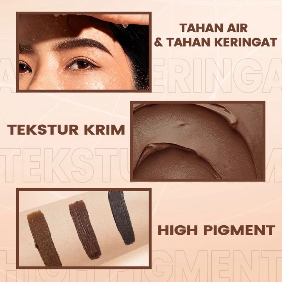 Focallure 01 Auburn Brow Gel Cream 4gram