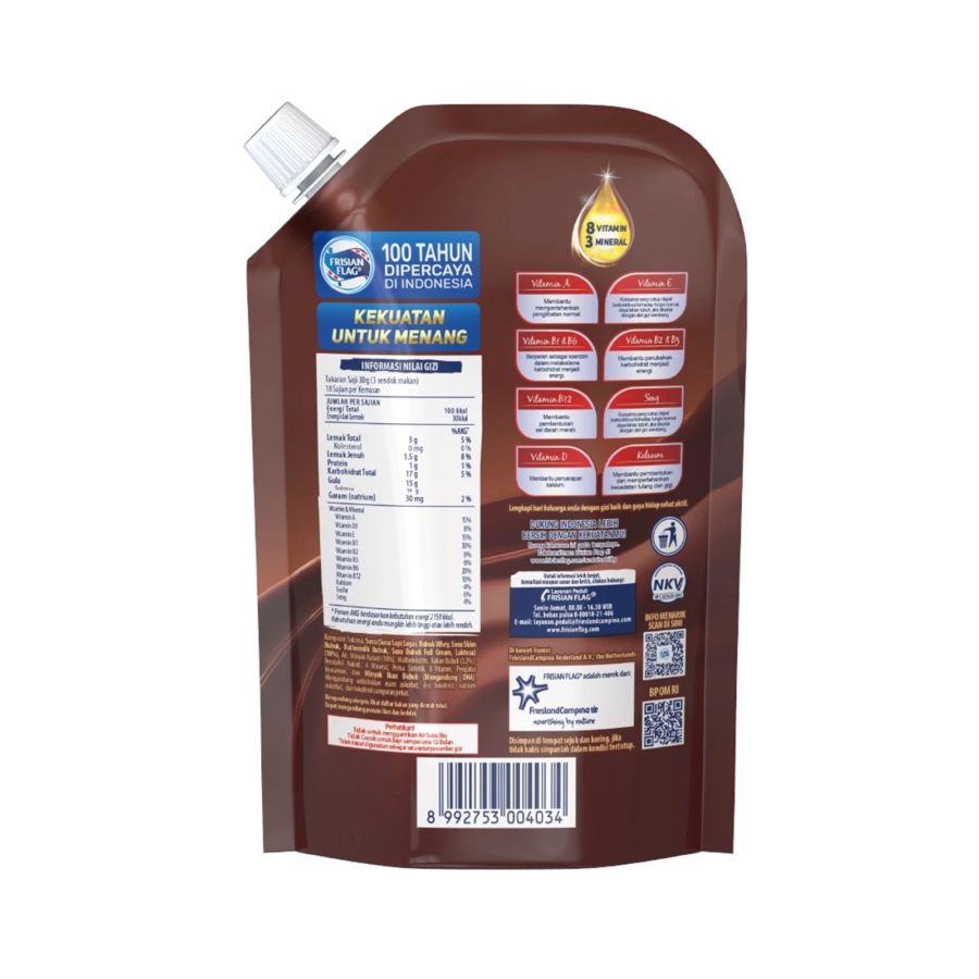 Frisian Flag Kental Manis Cokelat Pouch 535gram