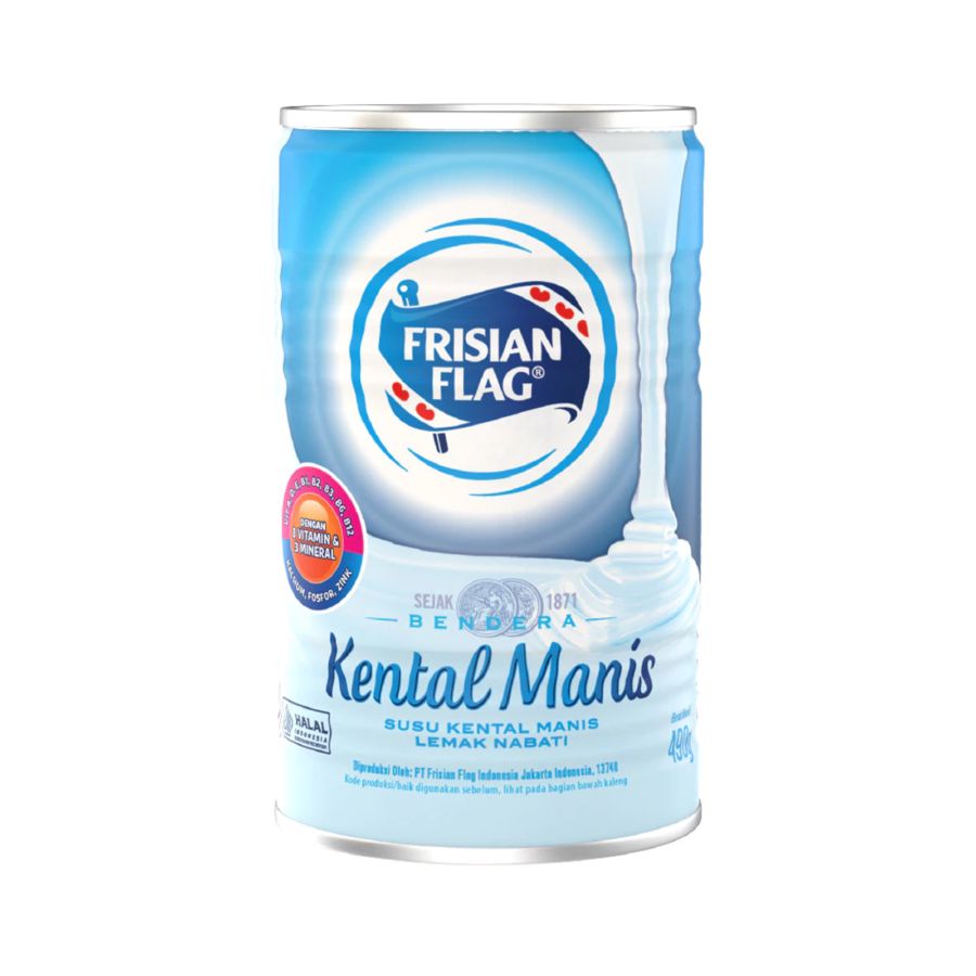 Frisian Flag Kental Manis Kaleng 490gram