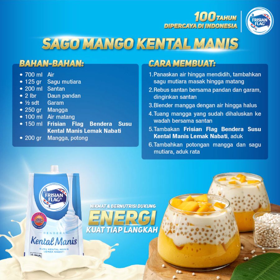 Frisian Flag Kental Manis Kaleng 490gram