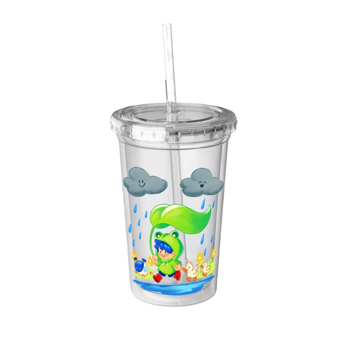 Gelas Akrilik Airo and Friends Astro Kids