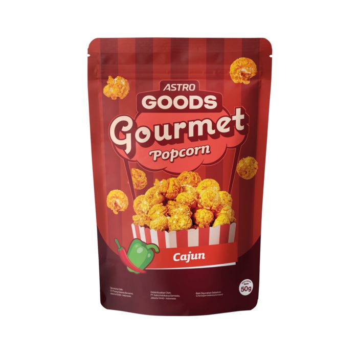 Gourmet Popcorn Cajun Astro Goods 50g