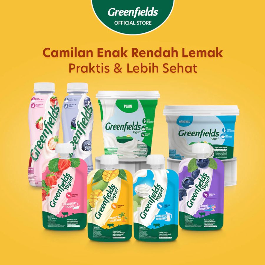 Greenfields Mango Yogurt Pouch 110gram