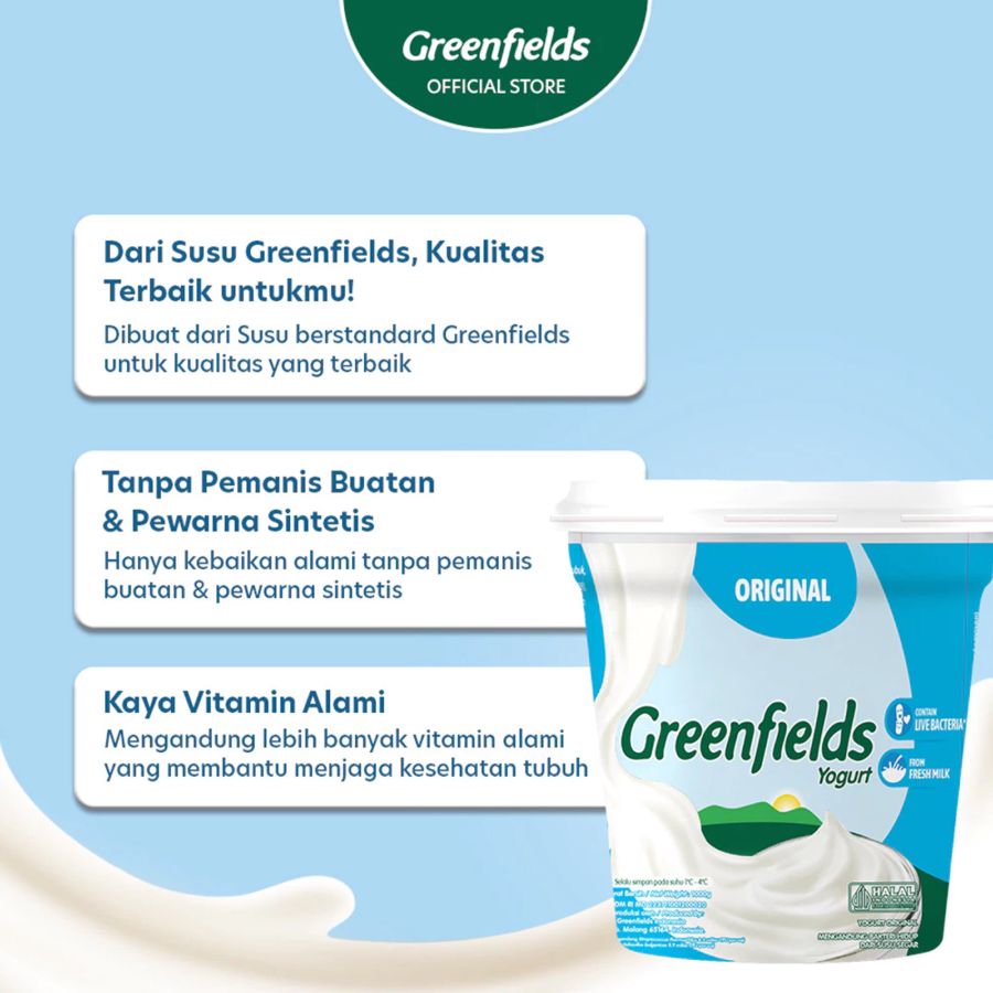Greenfields Original Yogurt 1000gram