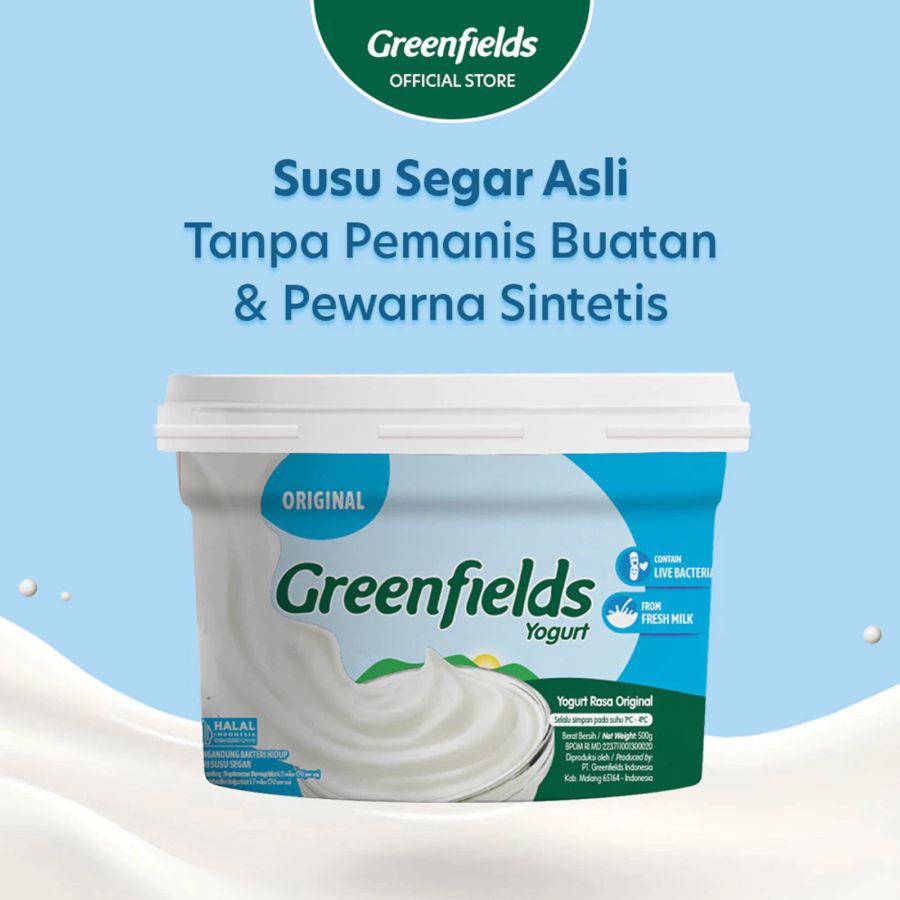 Greenfields Original Yogurt Cup 500ml