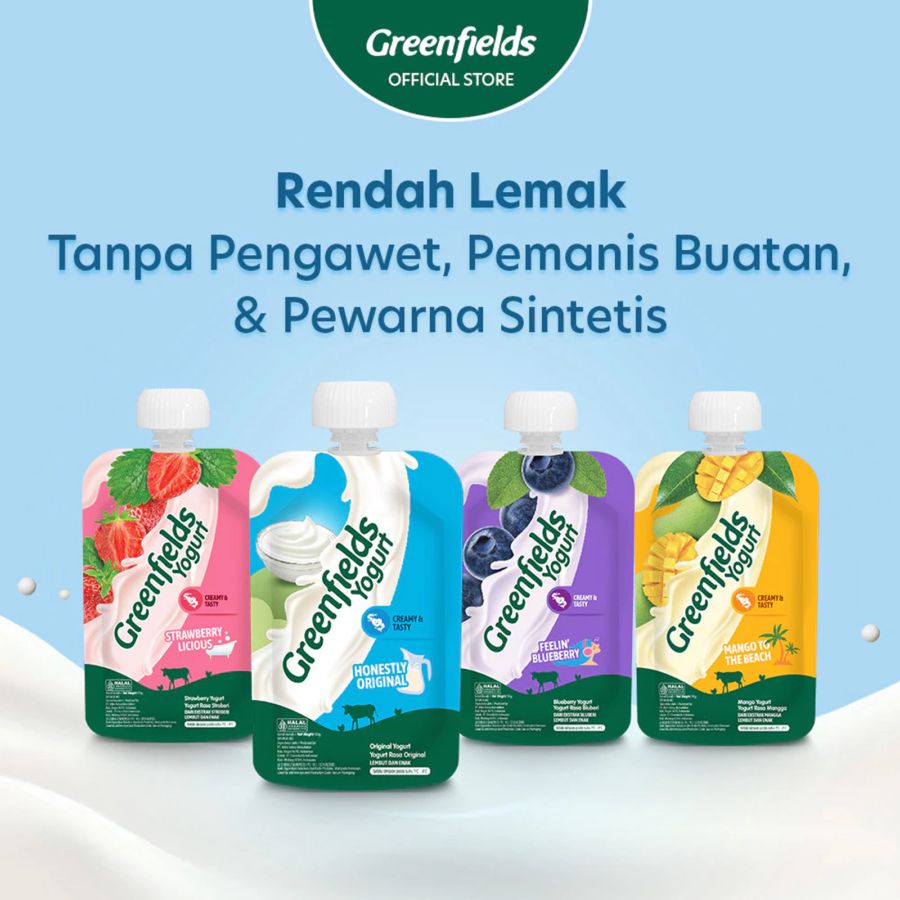 Greenfields Original Yogurt Pouch 110gram