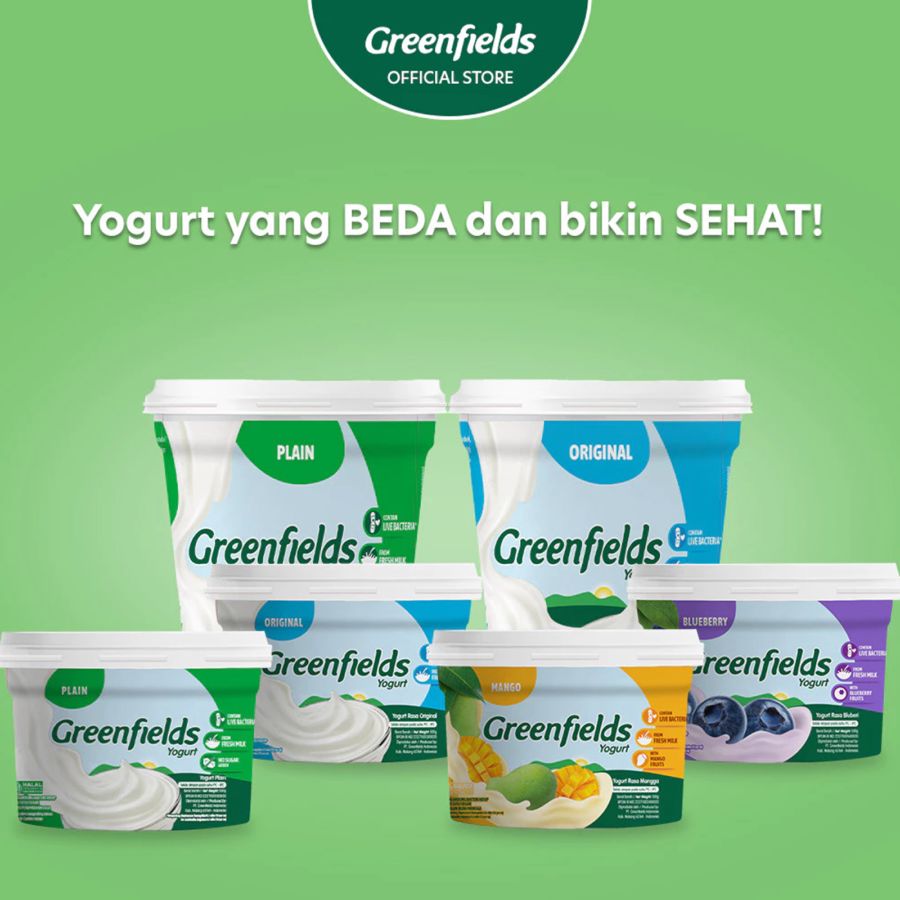 Greenfields Plain Yogurt 1000gram