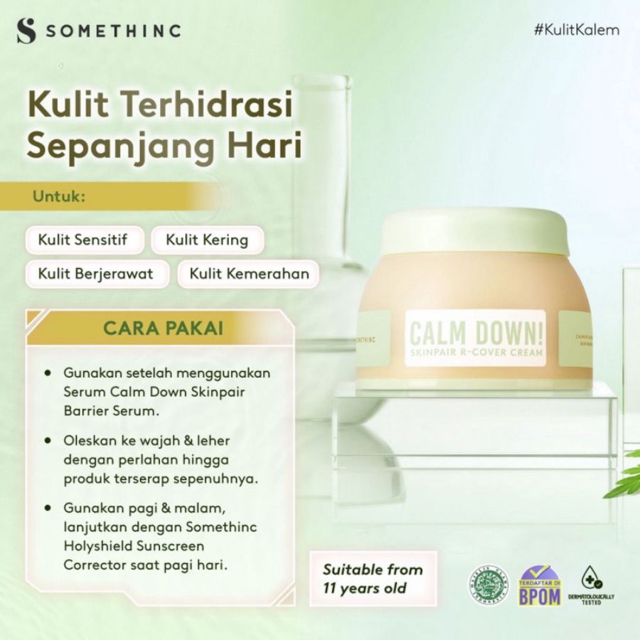 Somethinc Calm Down Skinpair R-Cover Cream 50gram