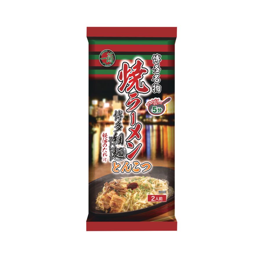 Ichiran Fried Ramen Tonkotsu 2x109g 1pcs