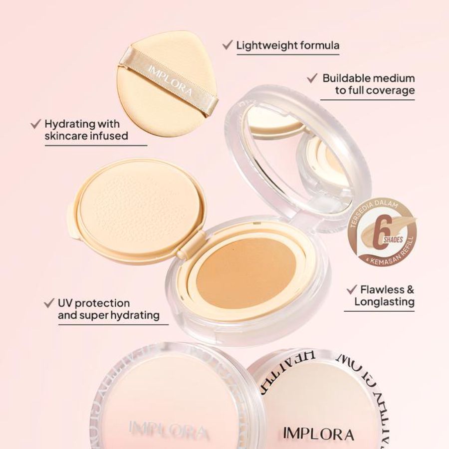 Implora Healthy Glow Cushion 01 Ivory 13gram