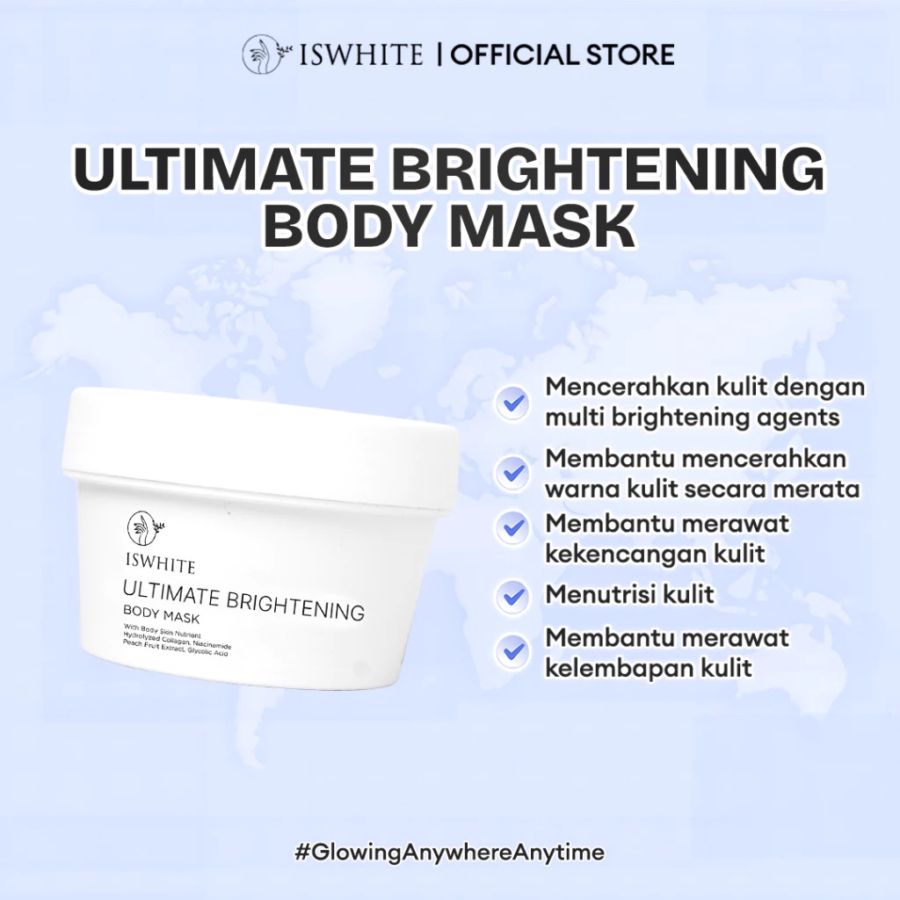 Iswhite Brightening Body Mask 70gram
