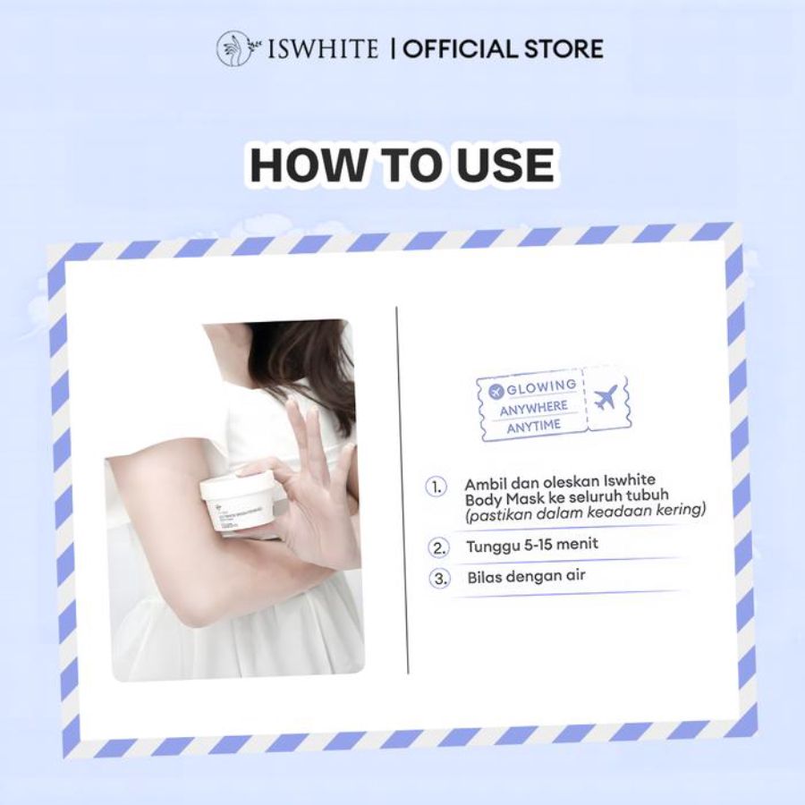 Iswhite Brightening Body Mask 70gram