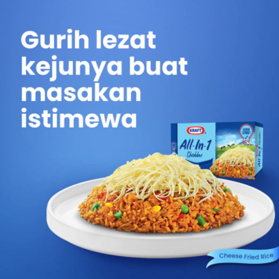 Kraft All in One Cheddar Cheese 160gram