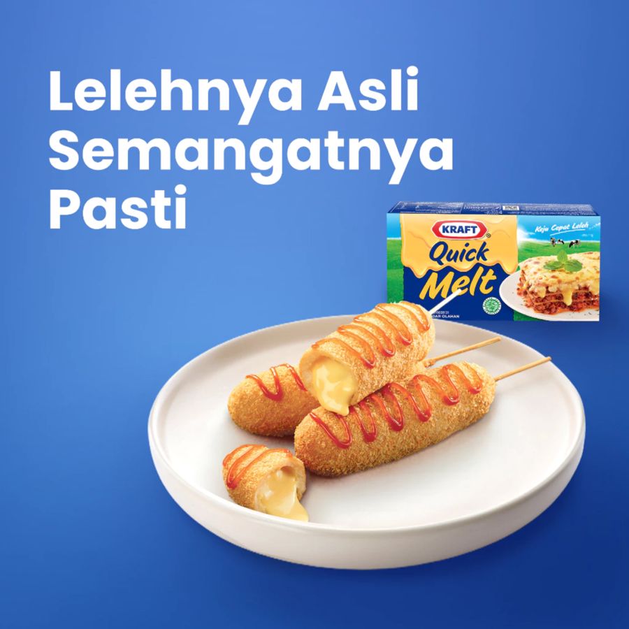 Kraft Quick Melt Mozza Cheese 165gram