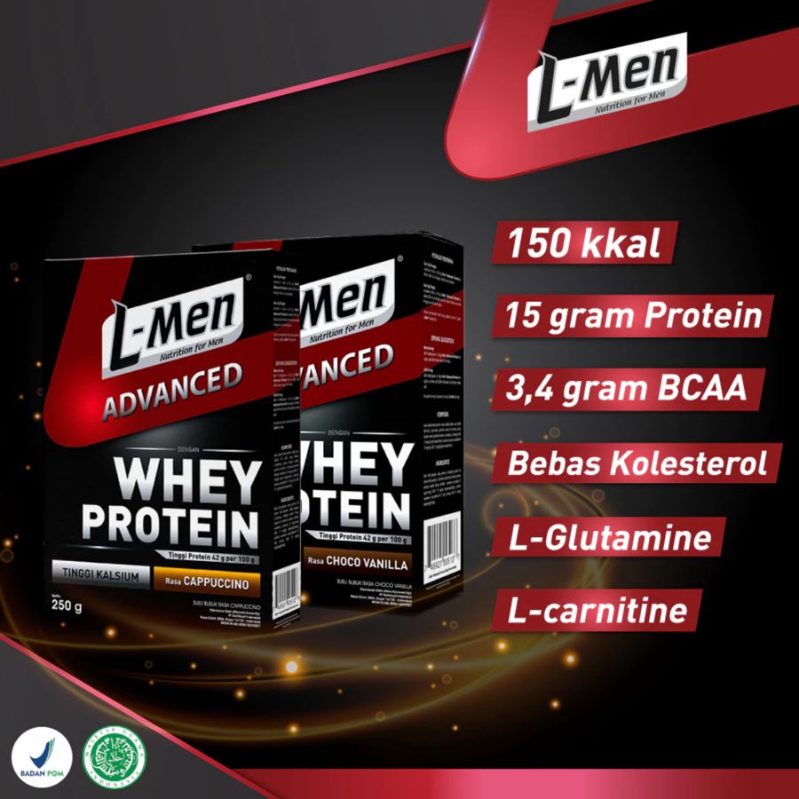 L-Men Milk Advanced Choco Vanila 500gram