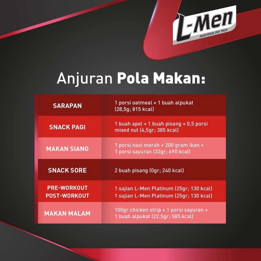 L-Men Platinum Choco Latte 6x6Sx33.5gr 1pcs