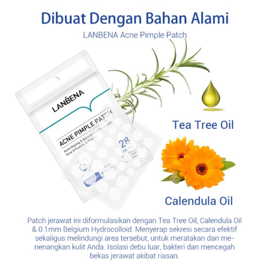 Lanbena Acne Pimple Patch Night 28patch