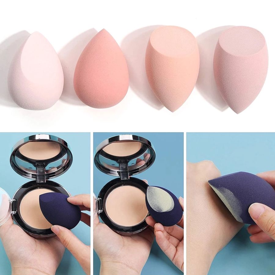 MAANGE Beauty Blender Ungu 4 Pcs 100gram