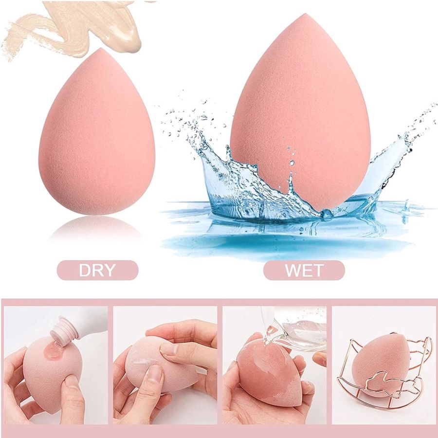 MAANGE Beauty Blender Ungu 4 Pcs 100gram