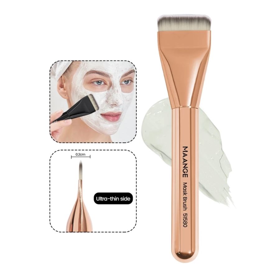 MAANGE Single Flat Foundation Brush Gold 100gram