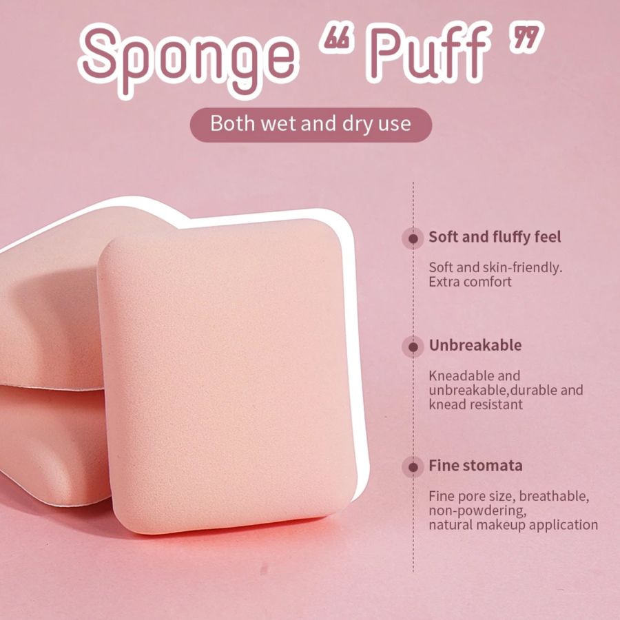 MAANGE Triangle Makeup Sponge White MAG51144S 100gram