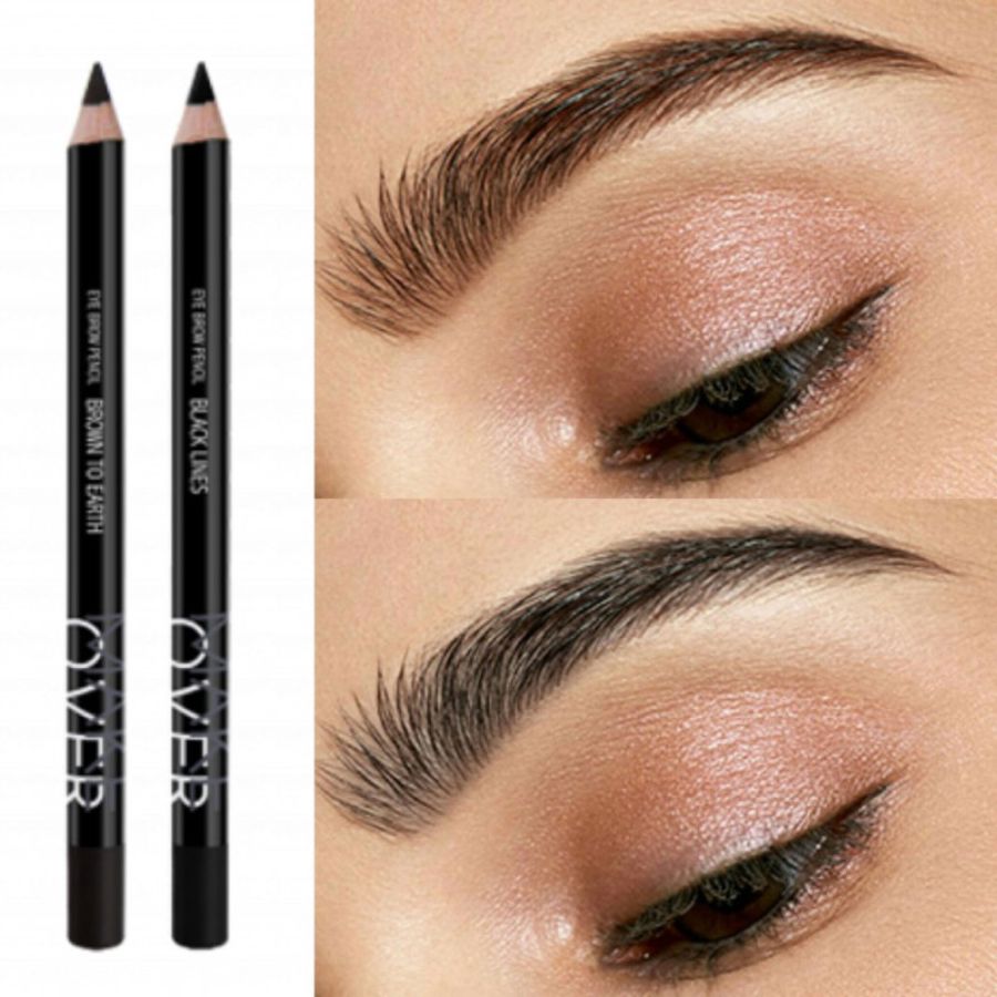 Make Over Eye Brow Pencil Brown To Earth Stick (Pensil Alis) 1gram