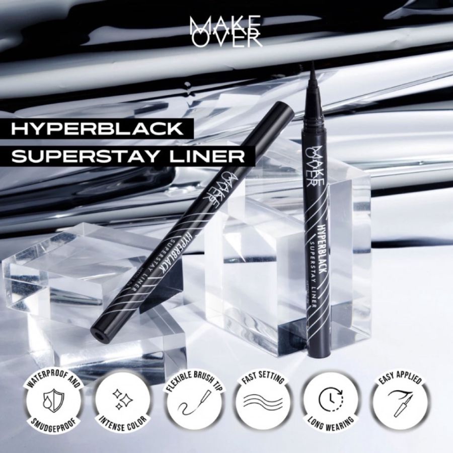 Make Over Hyperblack Superstay Liner Box 1gram