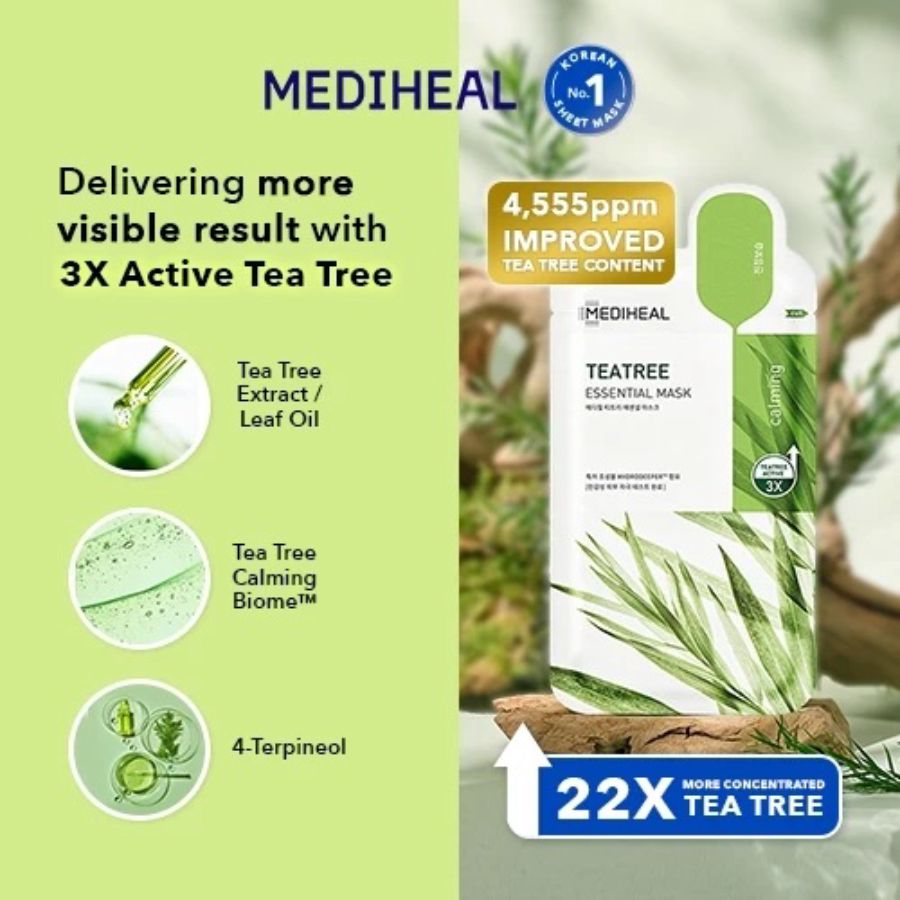 Mediheal Essential Tea Tree Face Mask 24ml