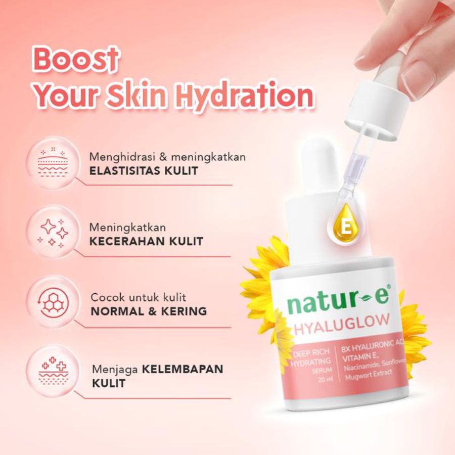 Natur-E Hyaluglow Deep Rich Hydrating Serum 20ml