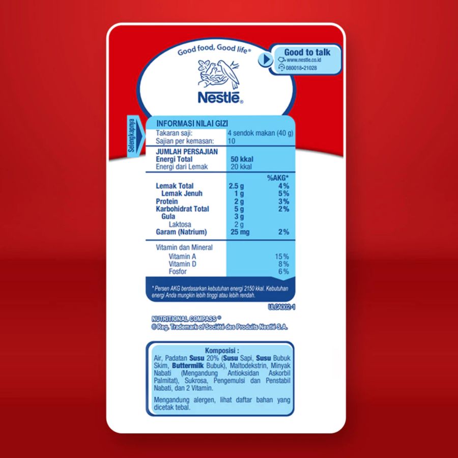 Nestle Carnation Susu Evaporasi 405gram