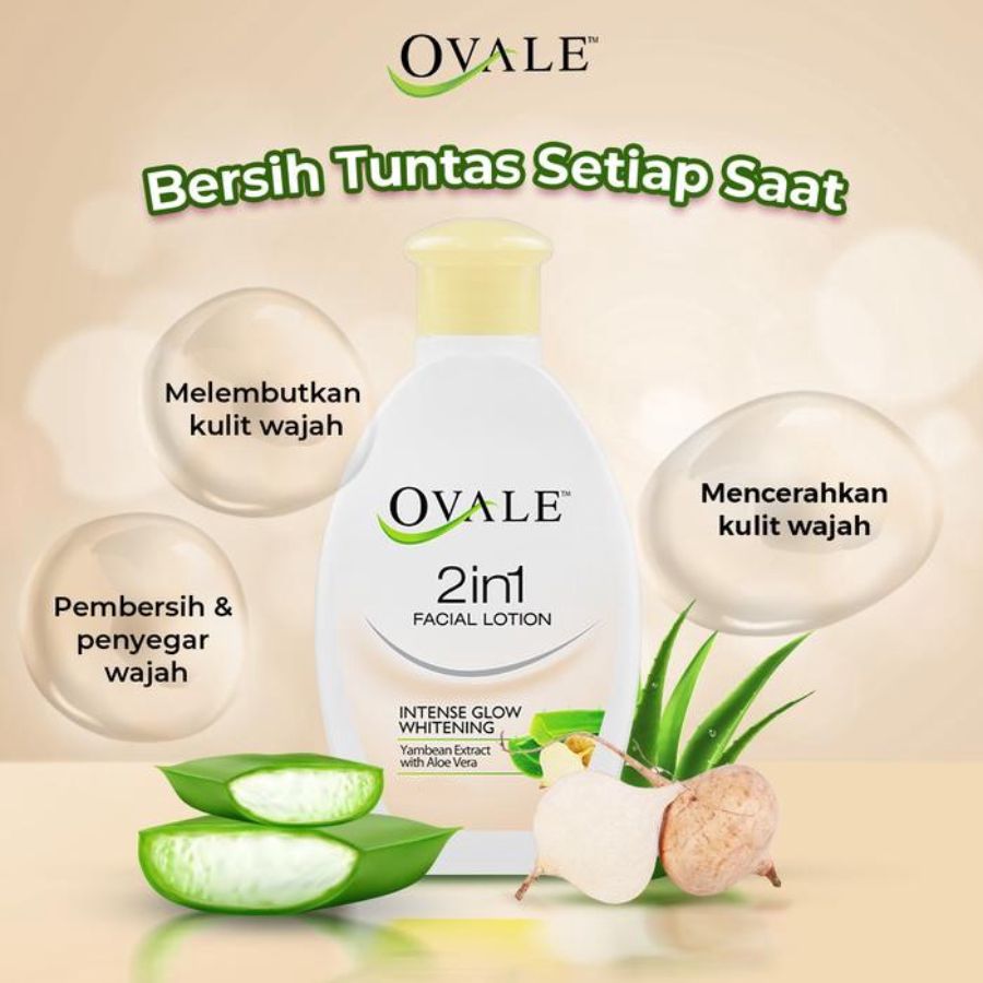 Ovale Facial Lotion Whitening 100ml