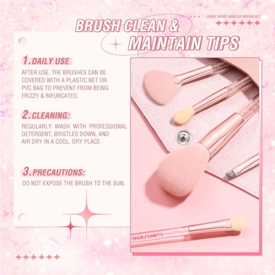Pinkflash Makeup Brush Fairy Wand Makeup Tool 03 Noseshadow