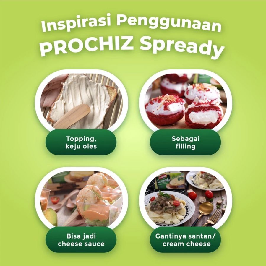 Prochiz Spready Keju Oles 160gram
