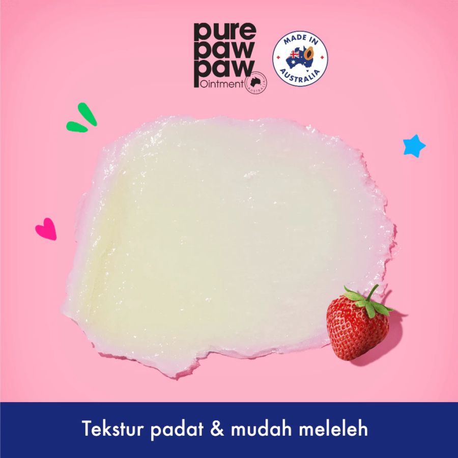 Pure Paw Paw Strawberry Multipurpose Ointment 25gram
