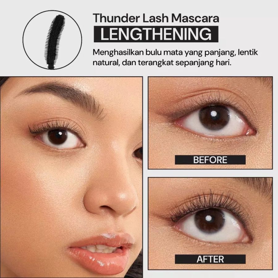 Rose All Day Thunder Lash Lengthening Mascara 8gram