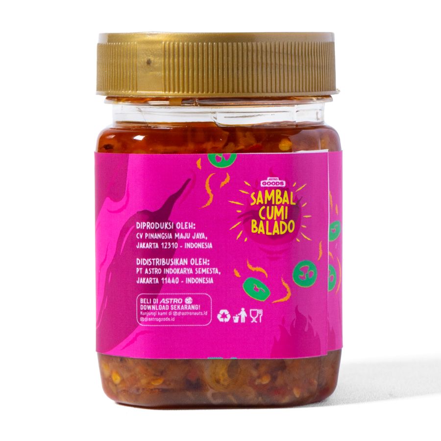 Sambal Cumi Balado Astro Goods 150gram