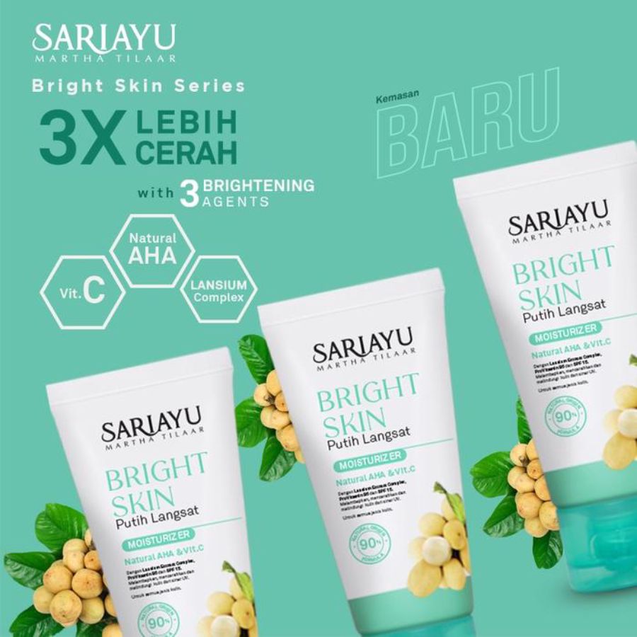 Sariayu Bright Skin Putih Langsat Moisturizer 35ml