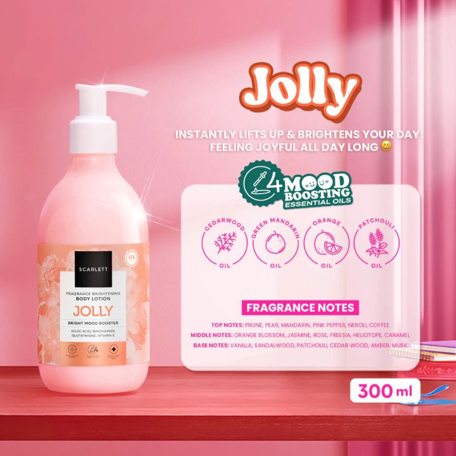Scarlett Body Lotion Jolly Botol 300ml