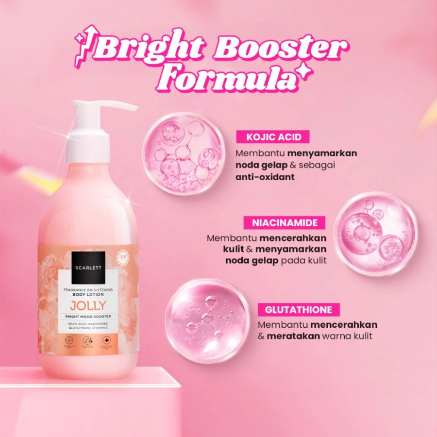 Scarlett Body Lotion Jolly Botol 300ml