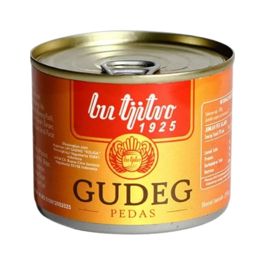 Bu Tjitro 1925 Gudeg Kaleng Pedas 210gram