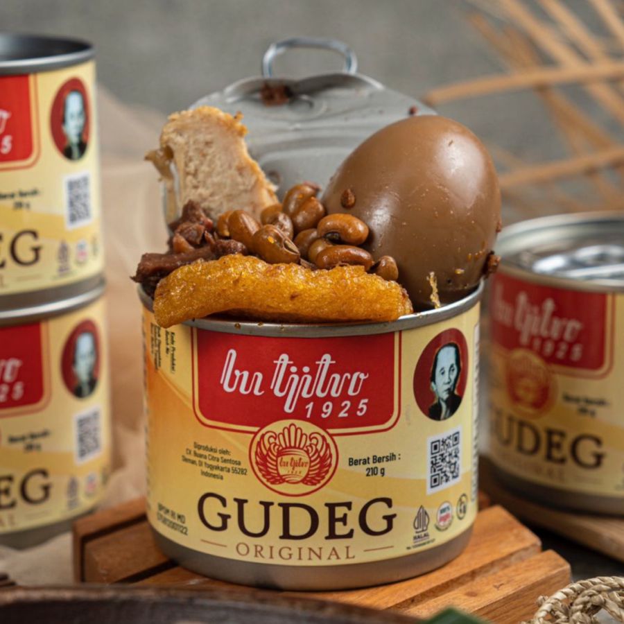 Bu Tjitro 1925 Gudeg Kaleng Original 210gram